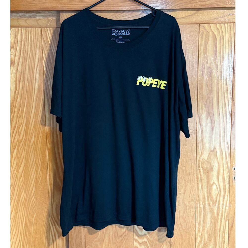 Shoe Palace x Popeye The Sailor Man Graphic Tee Black 4XL